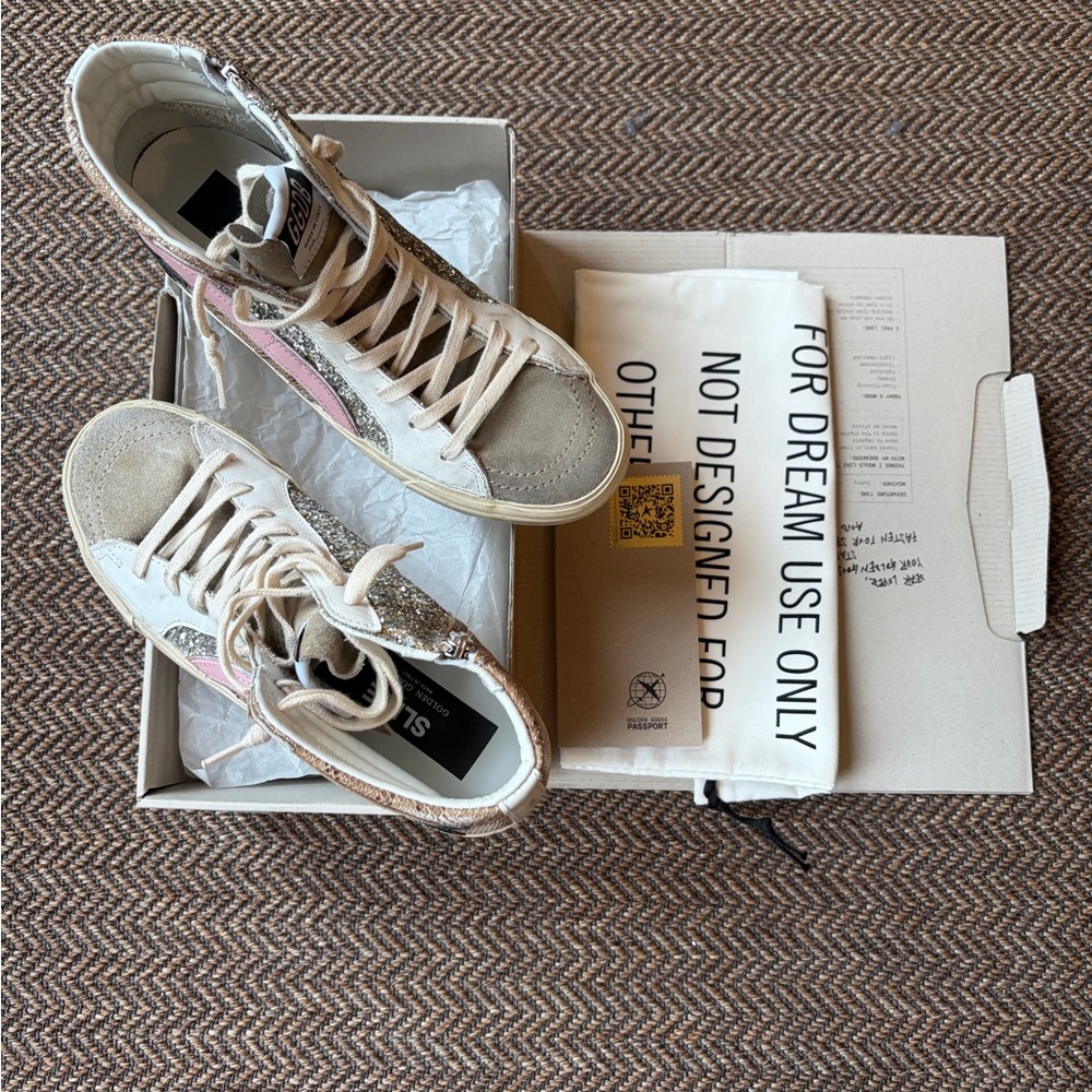 🆕NIB🌟Golden Goose Deluxe Brand Slide - Picture 8 of 9